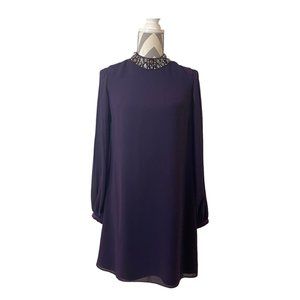 Vince Camuto Long sleeve Could shoulder shift dress Size 0